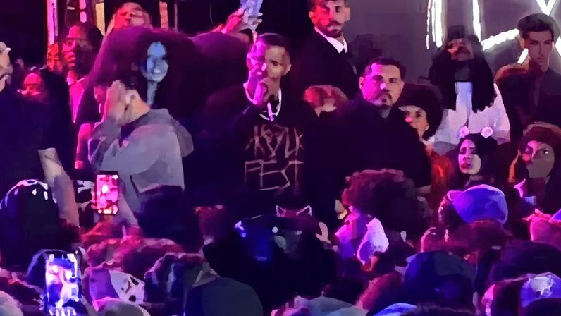 Jamie Foxx went on a NSFW rant Friday after an audience member apparently threw an item at GloRilla while she was performing at his home. TikTok/@b.lytrece