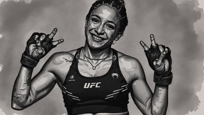 Jaqueline Amorim no UFC (Foto: Reprodução/Instagram:jacqueamorimjj)
