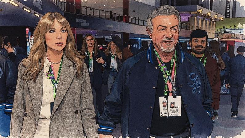 Sylvester Stallone’s wife, Jennifer Flavin, believes there are a few reasons children of celebrities are more likely to identify as transgender. Getty Images