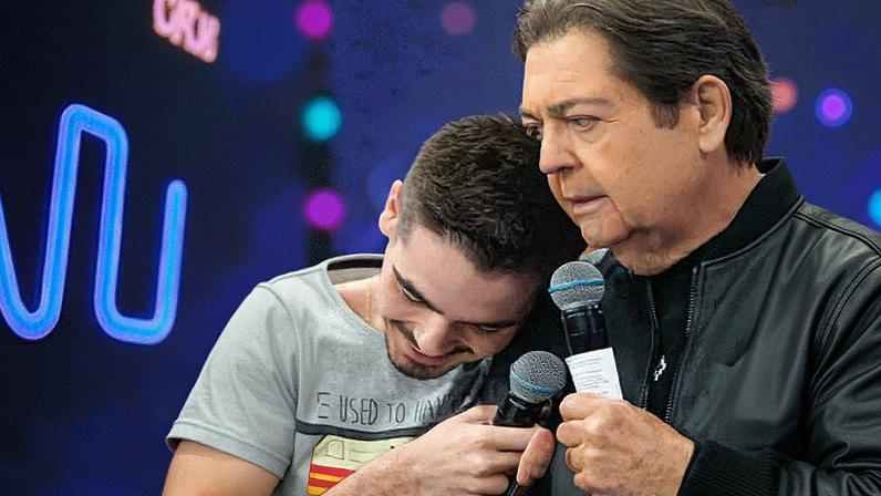 João Silva e Faustão — Foto: Reprodução/Instagram