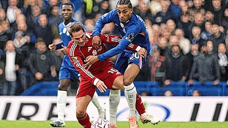 João Pedro em ação em Chelsea x Liverpool pela Premier League • Darren Walsh/Chelsea FC via Getty Images