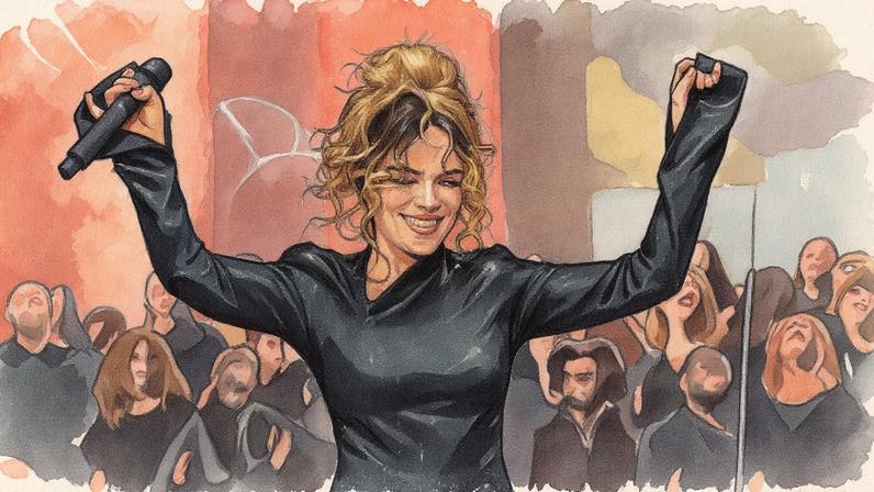 Karol G at the Grace for the World event on Sept. 13, 2025 in Vatican City.