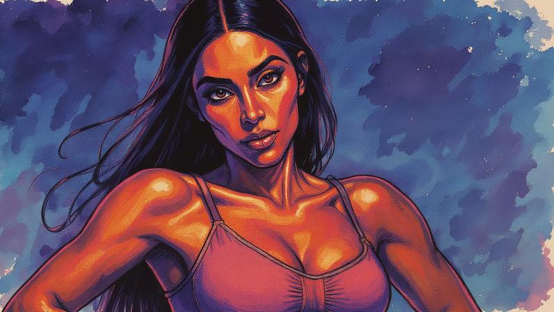 Kim Kardashian — Foto: Divulgação/Skims