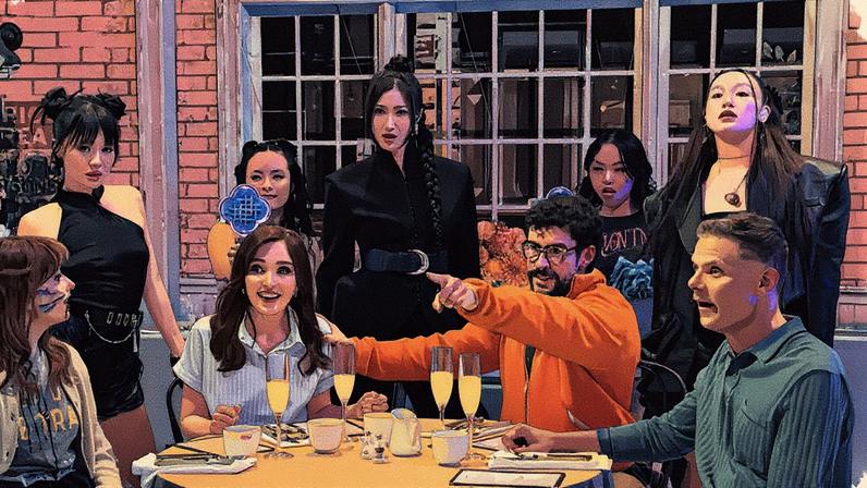 Watch 'KPop Demon Hunters' Trio Stage Surprise First Performance in 'SNL' Sketch
