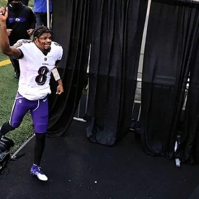 Lamar Jackson segue dúvida para jogo da semana 8 contra os Bears