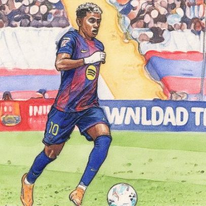 Lamine Yamal brilha na Kings League ao marcar gol