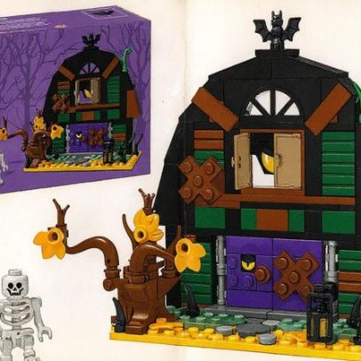 Conjunto LEGO da fazenda de Halloween em liquidação custa centavos na Amazon
