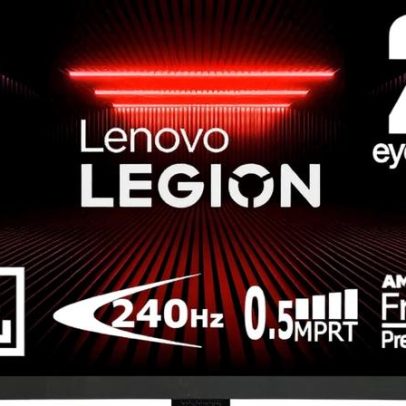 Lenovo reduz preço do monitor gamer Legion de 27 polegadas na Amazon