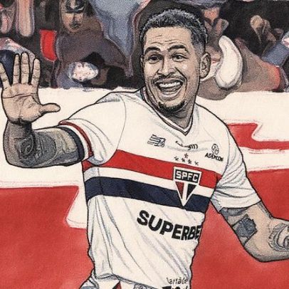Torcida defende Luciano como ídolo do São Paulo