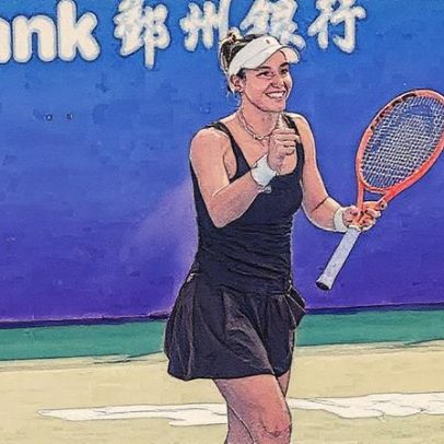 Luisa Stefani avança para semifinal de duplas em Tóquio