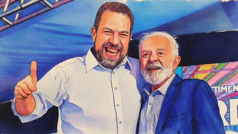 Lula anuncia Guilherme Boulos como novo ministro da Secretaria-Geral da Presidência da República. (Foto: Ricardo Stuckert / PR)
