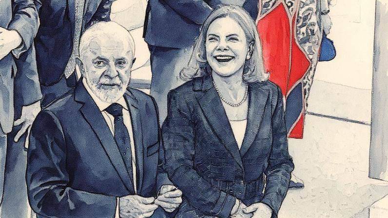 Lula escolheu Gleisi Hoffman para a Secretaria de Relações Institucionais, que cuida da articulação política do governo (Foto: Jose Cruz/Agência Brasil)