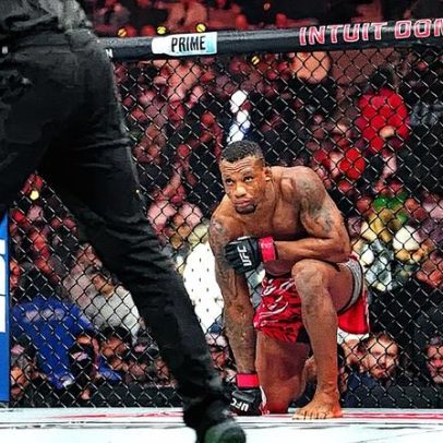 Malhadinho aparece ao lado do adversário do UFC 321