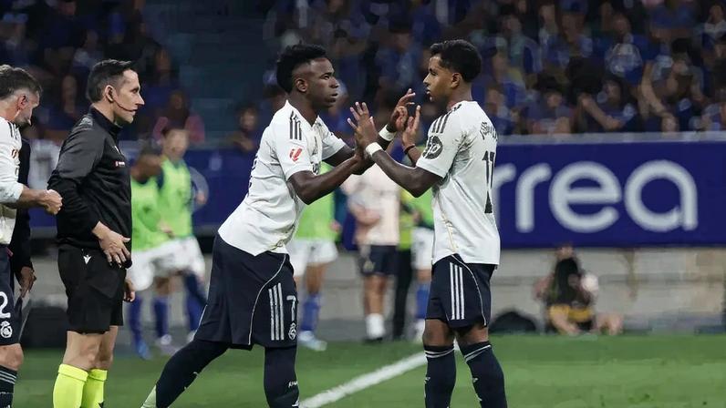 Diário Marca realiza votação sobre Vini Jr. e Rodrygo — Foto: Reprodução/Marca