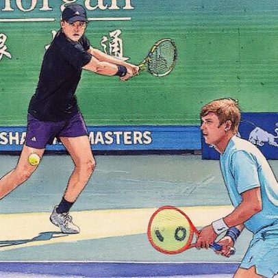Goransson e Michelsen derrotam favoritos na semifinal em Xangai