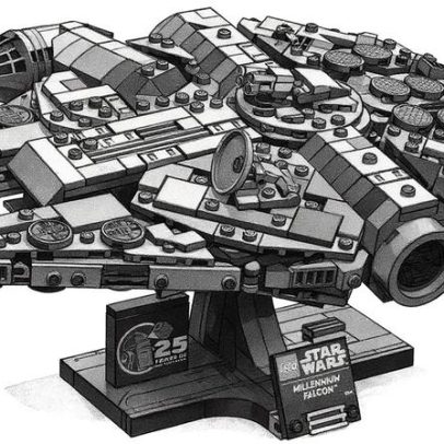 LEGO faz liquidação silenciosa e o Millennium Falcon de Star Wars sai por centavos