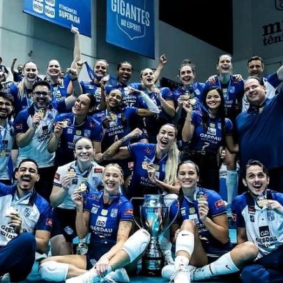 Minas vence rival e garante décimo título do Campeonato Mineiro de vôlei feminino