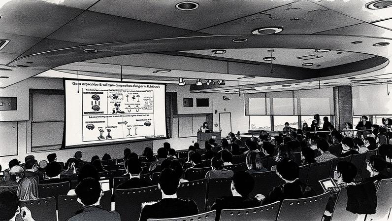 Audience members packed Singleton Auditorium (and the overflow seating) in MIT’s Building 46 for the Sept. 18 symposium, “The Neuro-Immune Axis and the Aging Brain.”