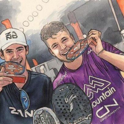 Duplas Mola/Cariani e Chow/Marchezini vencem o Macena Open