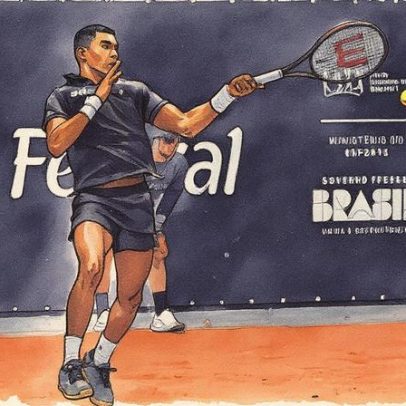 Monteiro joga às 18h30 em busca das quartas, Schiessl abre às 11h