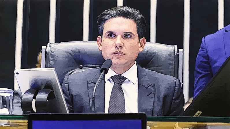 Motta disse acreditar que Lula se referiu à extrema direita quando criticou a qualidade de baixo nível do Congresso. (Foto: Kayo Magalhães/Câmara dos Deputados)
