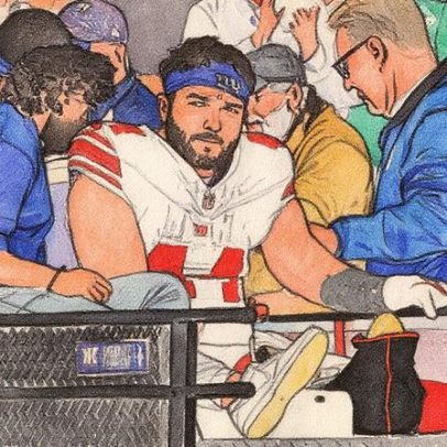Jogador da NFL sofre lesão grave e é retirado de campo no auge da carreira