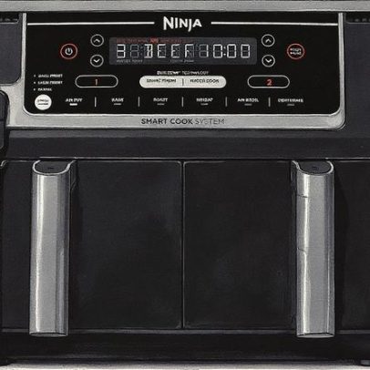 Ninja reduz preço da fritadeira 6 em 1 DualZone para 50% de desconto na Amazon