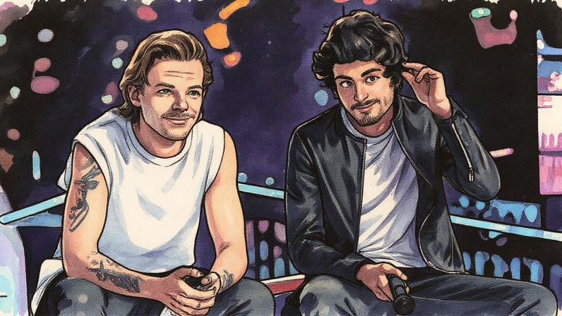 One Direction’s Louis Tomlinson and Zayn Malik are reportedly reuniting for a new Netflix documentary. Getty Images