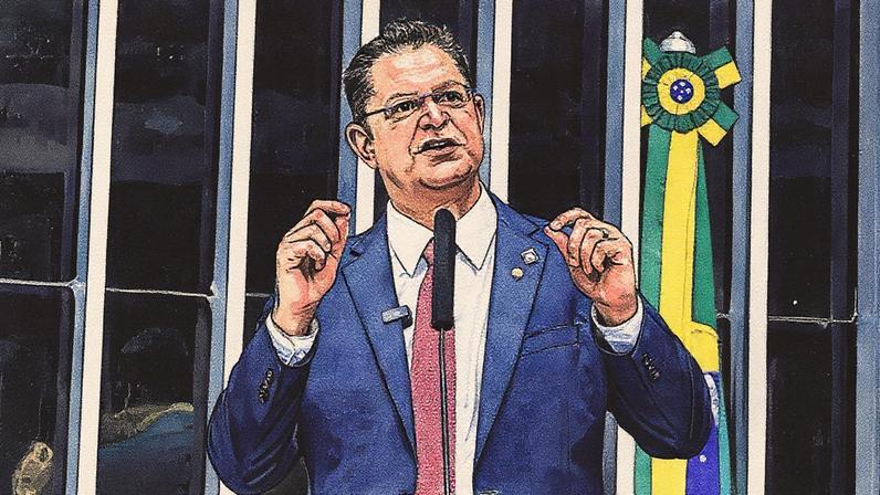 O líder do PL na Câmara, deputado Sóstenes Cavalcante (RJ)
