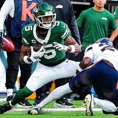 Garrett Wilson sofre lesão no quadril em derrota dos Jets para os Broncos
