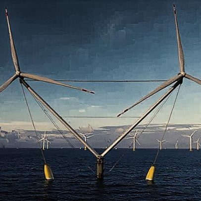 Parques eólicos à prova de tufões alimentam a costa da China