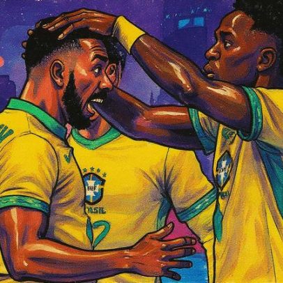 Paulo Henrique abre o placar contra o Japão