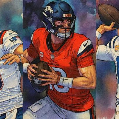 Drake Maye quebra recorde dos Patriots e Bo Nix prova que vantagem não está segura