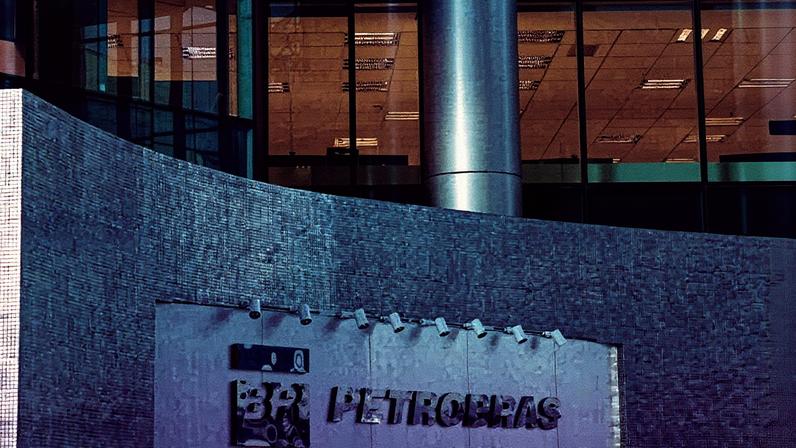 Logo da Petrobras no Rio de Janeiro, Brasil