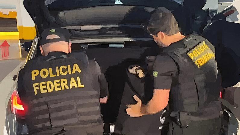 A PF realiza a segunda fase da Operação Magna Fraus, com prisões e buscas em vários estados, visando desarticular grupo que desviou R$ 813 mi por meio do Pix - Foto: Policia Federal