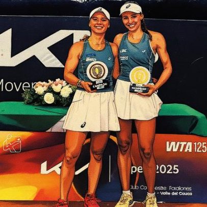Pigossi e Candiotto vencem título de duplas no WTA 125 de Cali