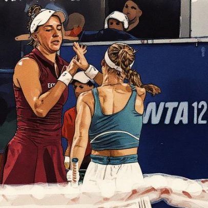 Laura e Ingrid vencem a primeira nas duplas no WTA 125 do Rio