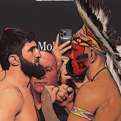 Poatan envia recado forte na encarada antes do UFC 320