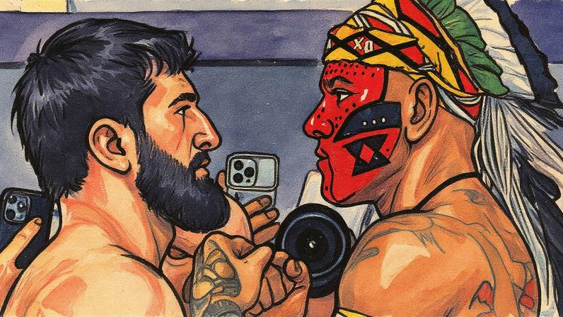 Ankalaev e Poatan se enfrentam na luta principal do UFC 320 - veja detalhes ao vivo no LANCE! (Foto: Reprodução Twitter UFC)