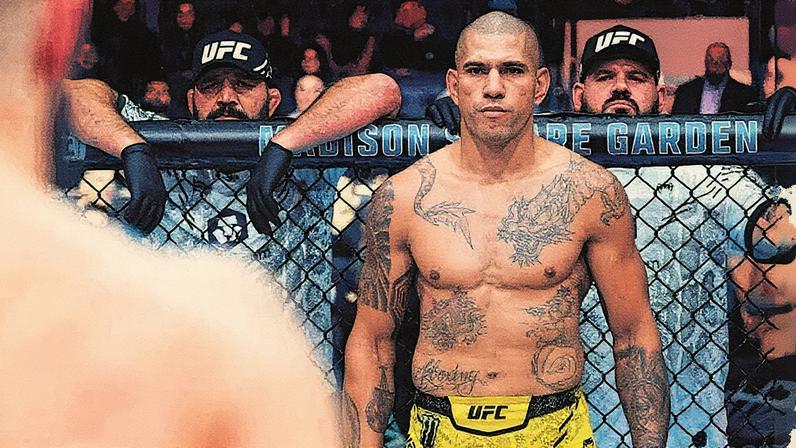 Alex Poatan antes de luta no UFC (Foto: Reprodução/Instagram/Alex Poatan)
