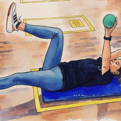 Tenista amador foca no preparo do corpo para liberar o jogo