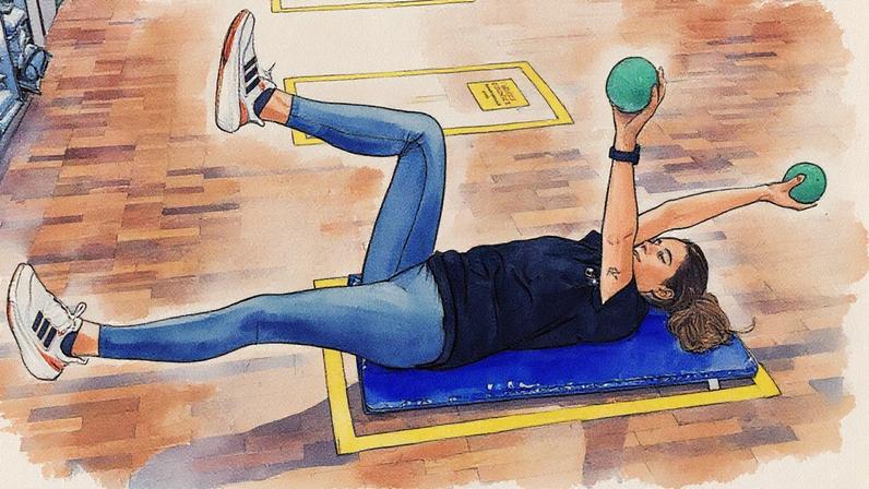 Tenista amador foca no preparo do corpo para liberar o jogo