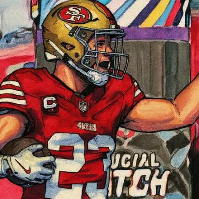 Christian McCaffrey tem melhor ano pós lesão na liga de futebol americano