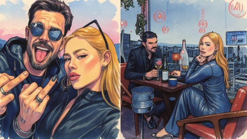 Luan Pereira e Victória Miranda — Foto: Reprodução/ Instagram