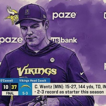 Kevin O'Connell assume responsabilidade pela derrota dos Vikings contra os Chargers