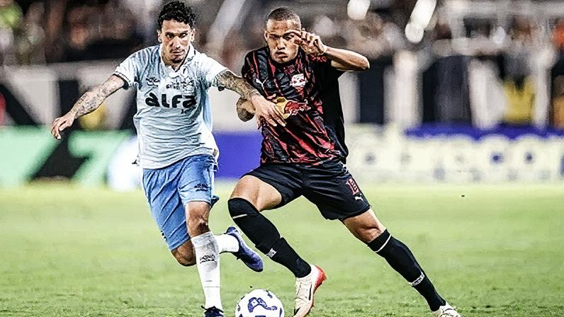 Duelo entre Red Bull Bragantino e Grémio, pelo Brasileirão • Ari Ferreira/Red Bull Bragantino