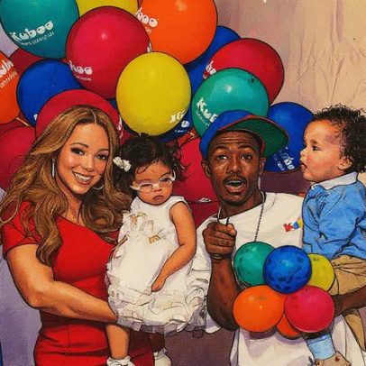 Filhas gêmeas de Mariah Carey quase superam o pai Nick Cannon no parque