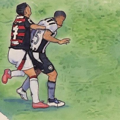 CBF divulga VAR em lance polêmico na vitória do Flamengo sobre Botafogo