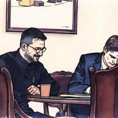 Zelenski aponta chance real de fim da guerra na Ucrânia com Macro