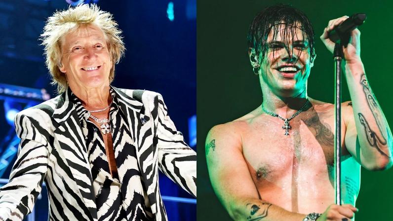Rod Stewart and Yungblud (no relation).